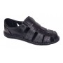 Sandale barbati casual din piele naturala Negru Box GKR73NN